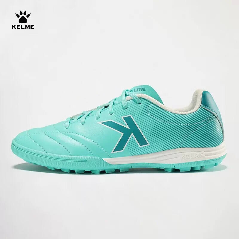 卡爾美（KELME）兒童青少年足球鞋男訓(xùn)專業(yè)球鞋 8232ZX3104薄荷綠/白