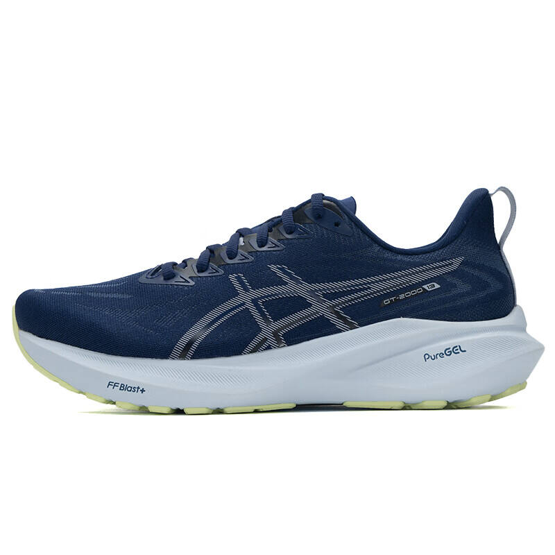 亞瑟士（asics）跑步鞋男 GT-2000 13緩震舒適透氣低幫運動鞋 1011B861-400