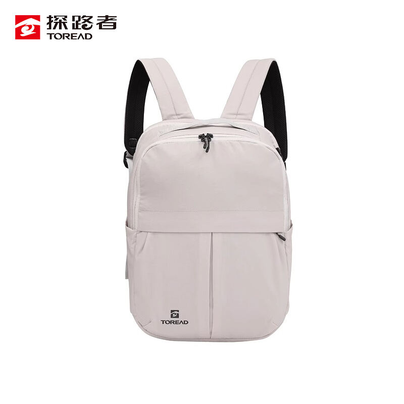 Toread探路者 双肩背包 户外装备防水透气耐磨旅行双肩包休闲书包 深卡其 TEBBBM80750