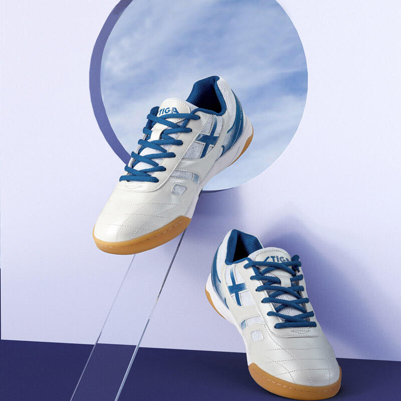 斯帝卡STIGA 乒乓球运动鞋 CS-5621 蓝色 防震防滑透气运动鞋