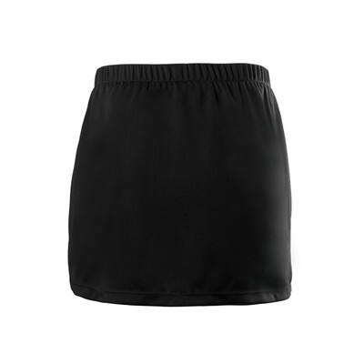 威克多VICTOR羽毛球短裙 K-71304 女款黑色运动针织短裙吸湿速干