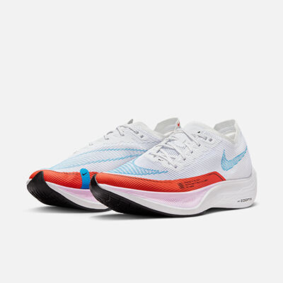 Nike耐克NEXT% 2女子全掌碳板竞速跑步鞋夏季马拉松 CU4123-102 白/激光蓝