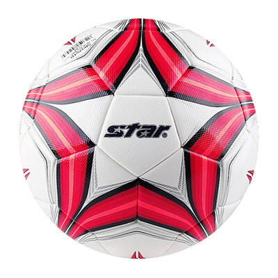 世达star足球 SB375TB 超纤5号比赛足球 粘贴 热贴合款红 足协认证