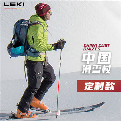 【德国LEKI】户外轻质高山滑雪杖中国定制款小回转雪杖冬季 649687811920